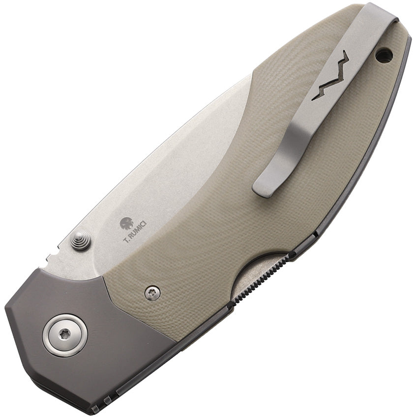 Hero Lockback Tan G10 - MKMHRGTTN