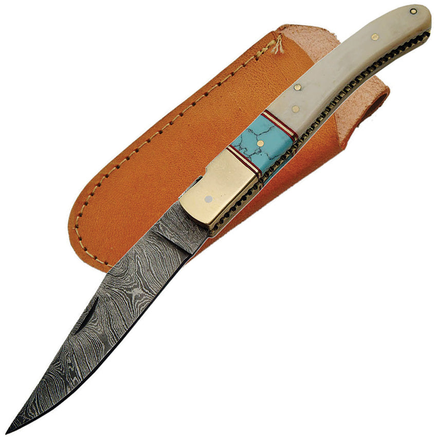 Bone Turquoise Folder - DM1156BO