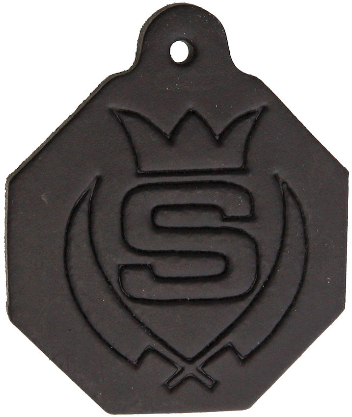 Black Leather Tag- Measures 1 - SVK