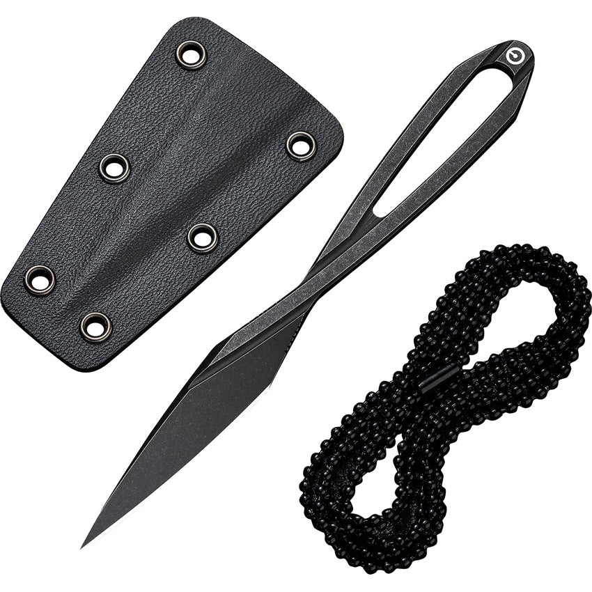 D-Art Neck Knife Black SW - CIVC210012