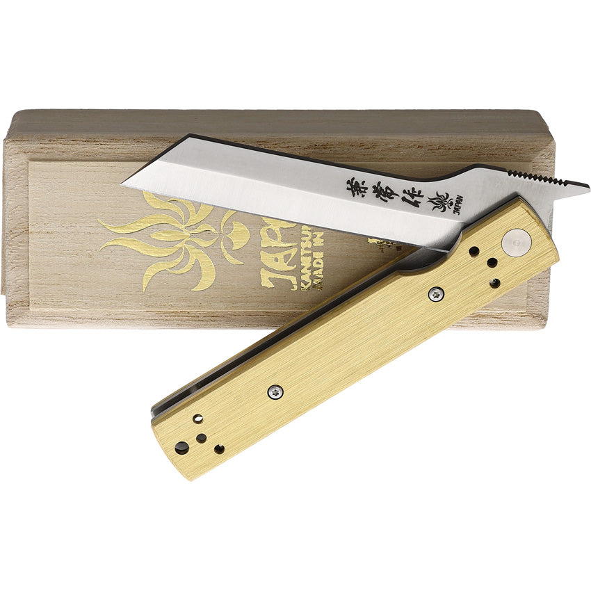 Brushed Brass Linerlock - KB561