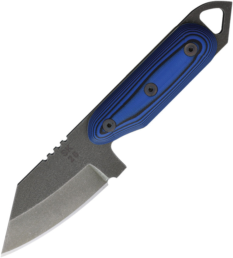 2026 US Tanto Fixed Blade Blue - SHED26SKUSAB