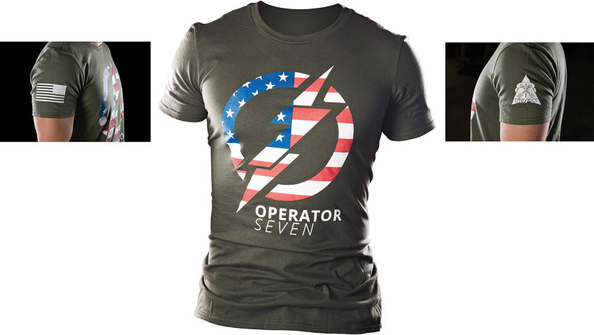 Operator 7 T-Shirt OD XXL - TPTSOP7XXL