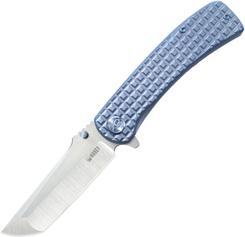 Interflow Framelock Ti Blue - KUB294B