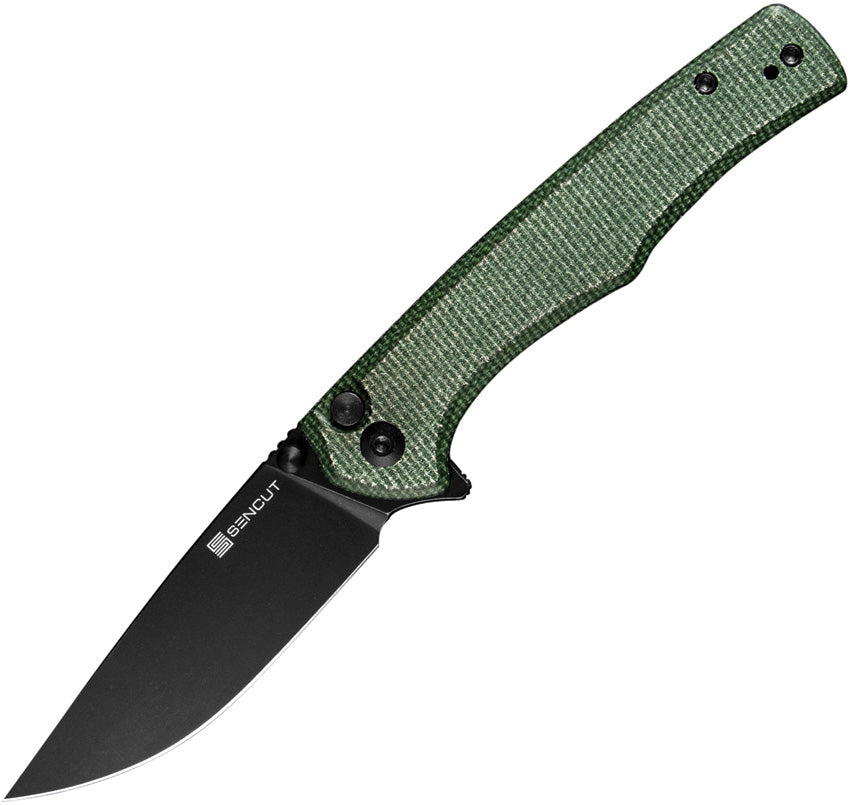 Crowley Button Lock Micarta - S210123