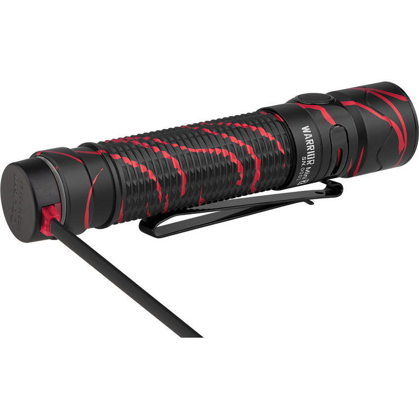 Warrior Mini 2 Flashlight Lava - OLTWRMINI2BKLV