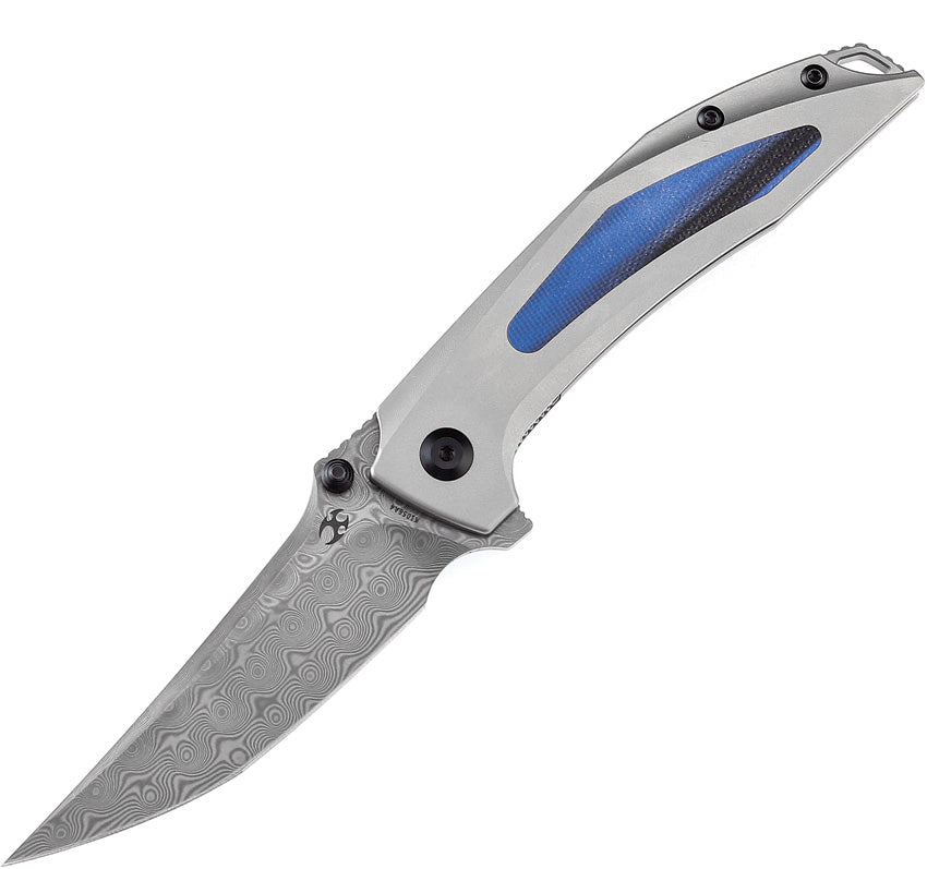 Baku Linerlock Blk/Blue G10 - K1056A4