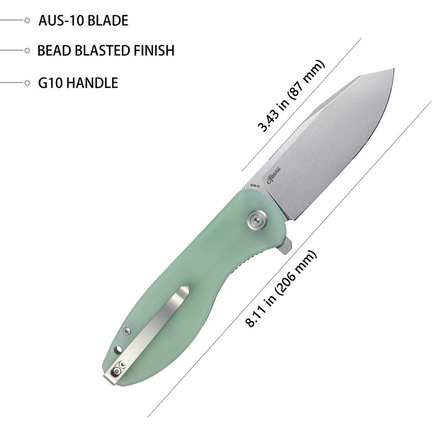 Master Chief Linerlock Jade - KUB358C
