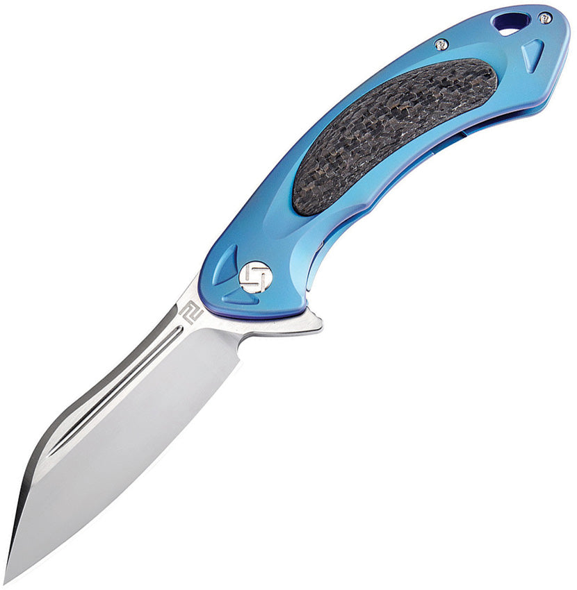 Eterno Framelock Blue M390 - ATZ1818GBUM