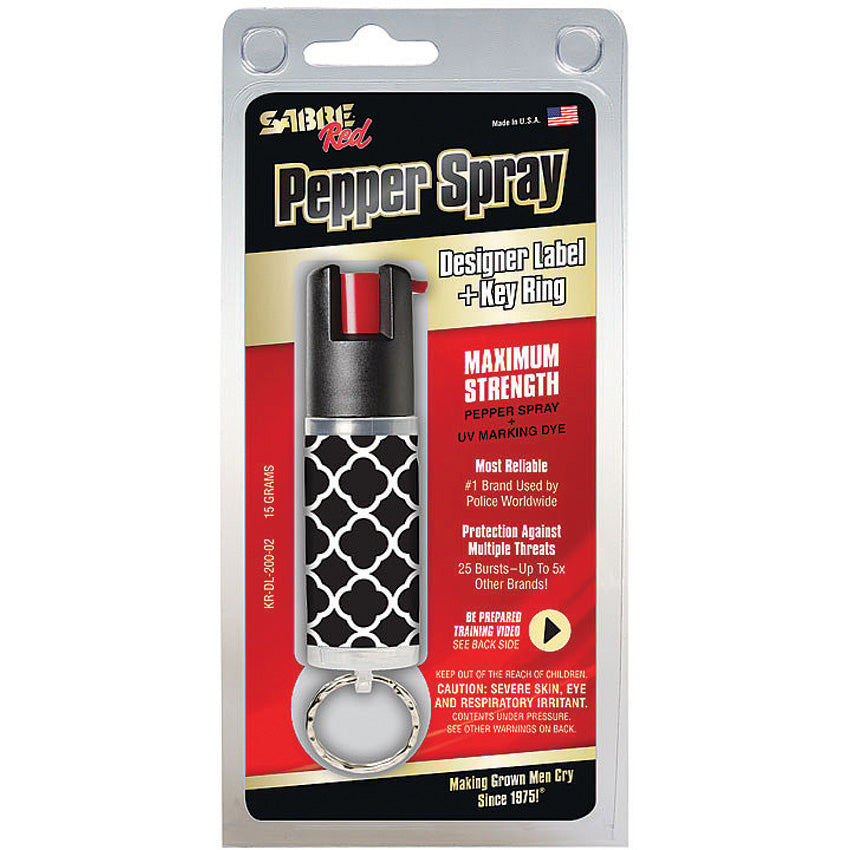 Designer Pepper Spray Key Ring - SA10031