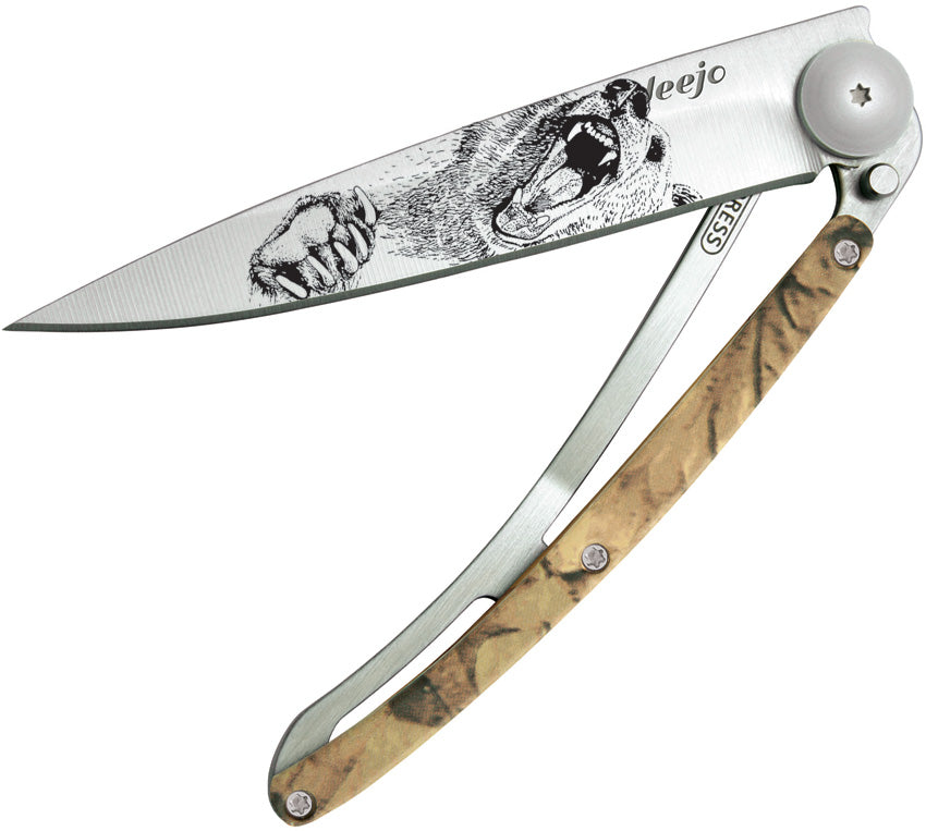 37g Tattoo Linerlock Grizzly - DEE1CM021