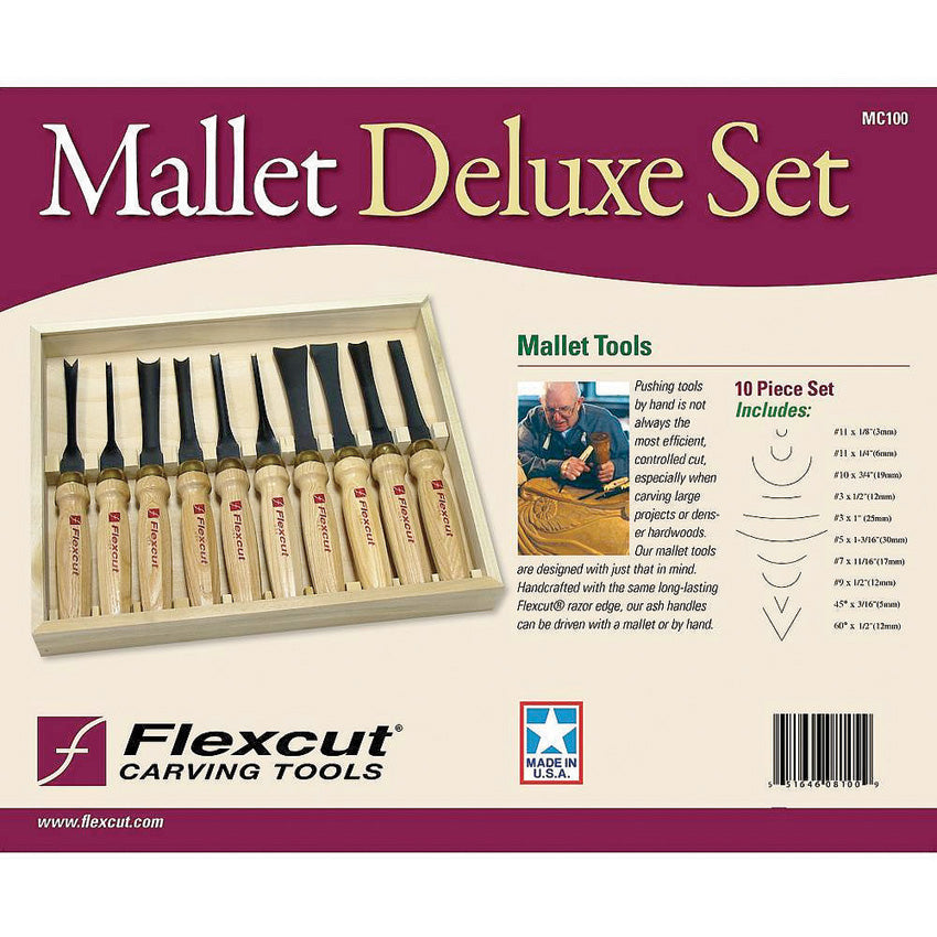 Ten Piece Deluxe Mallet Set - FLEXMC100