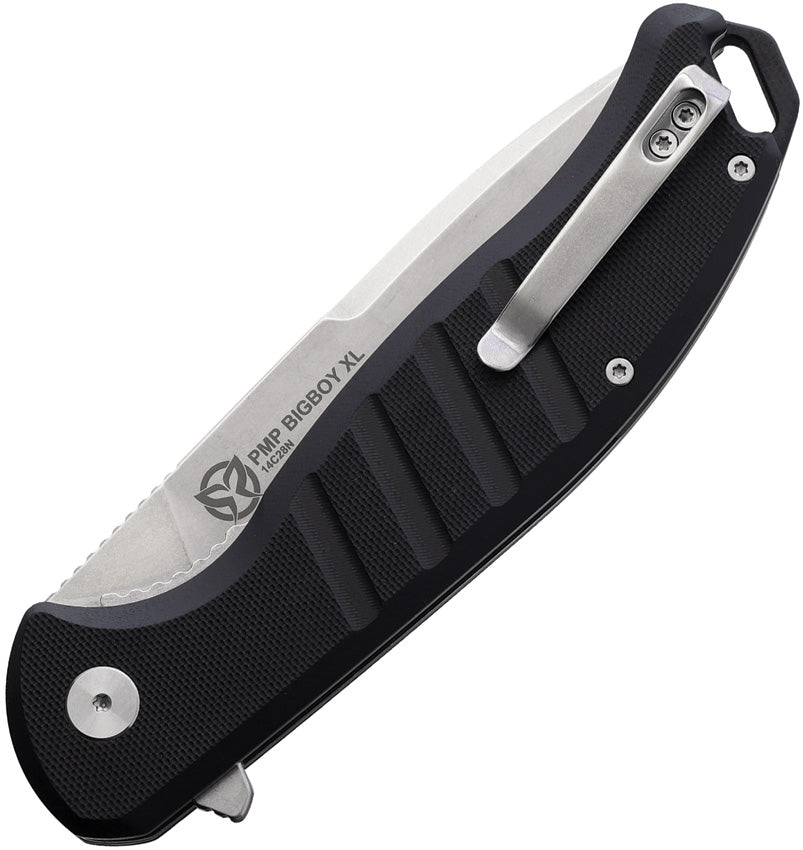 Bigboy XL Linerlock Black G10 - PMP075