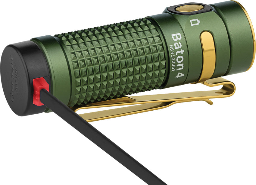 Baton 4 Flashlight OD Green - OLTBATON4ODG