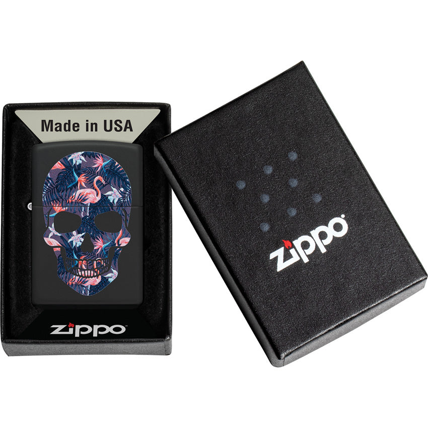 Flamingo Skull Lighter - ZO71854