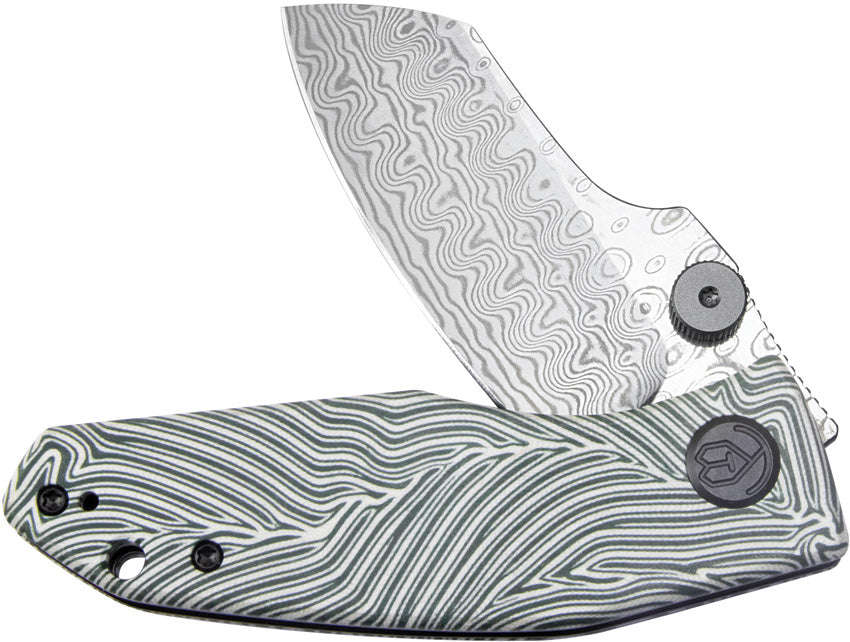 Monsterdog Linerlock Damascus - KUB337E