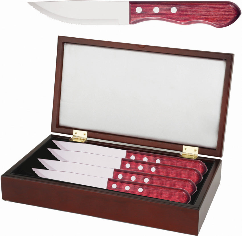 Big Red Steak Knife Set - UTK75840529S4