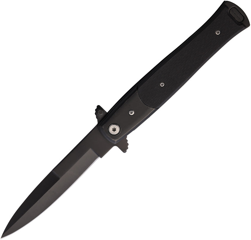 Stiletto Style Linerlock Black - STT27107BK4