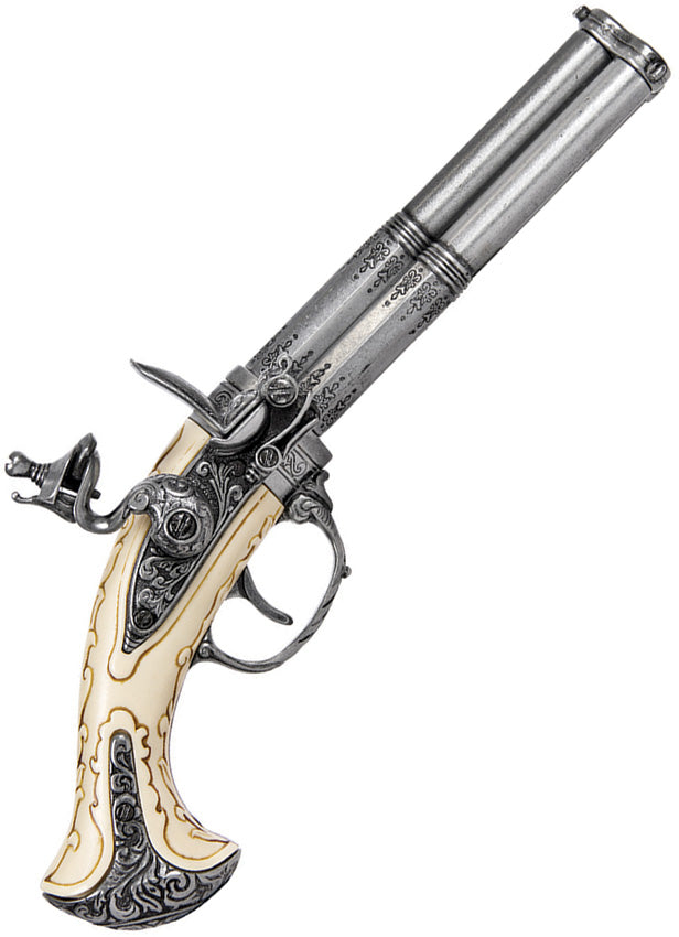 Revolving 3 Barrel Flintlock - DX1309
