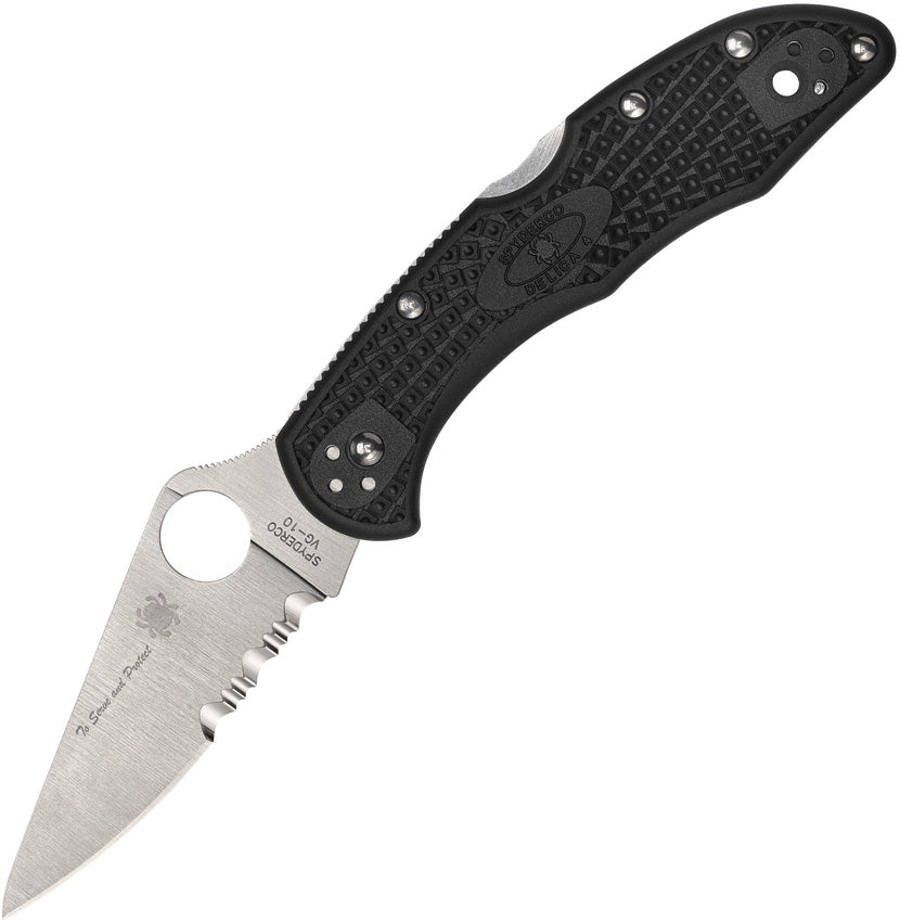 Delica 4 Lockback Blue Line - SC11FPSBKBL