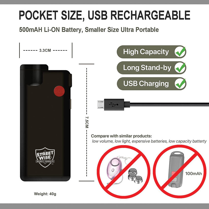 Knight Light Alarm/Flashlight - CEPSWKNTL