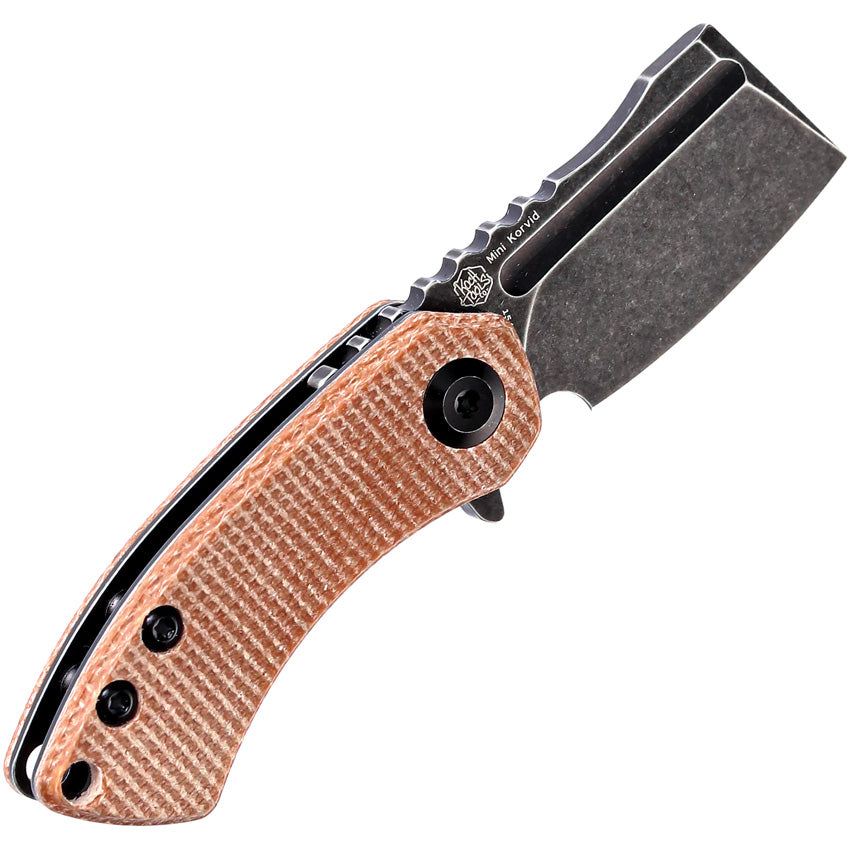 Mini Korvid Linerlock Micarta - KT3030A5