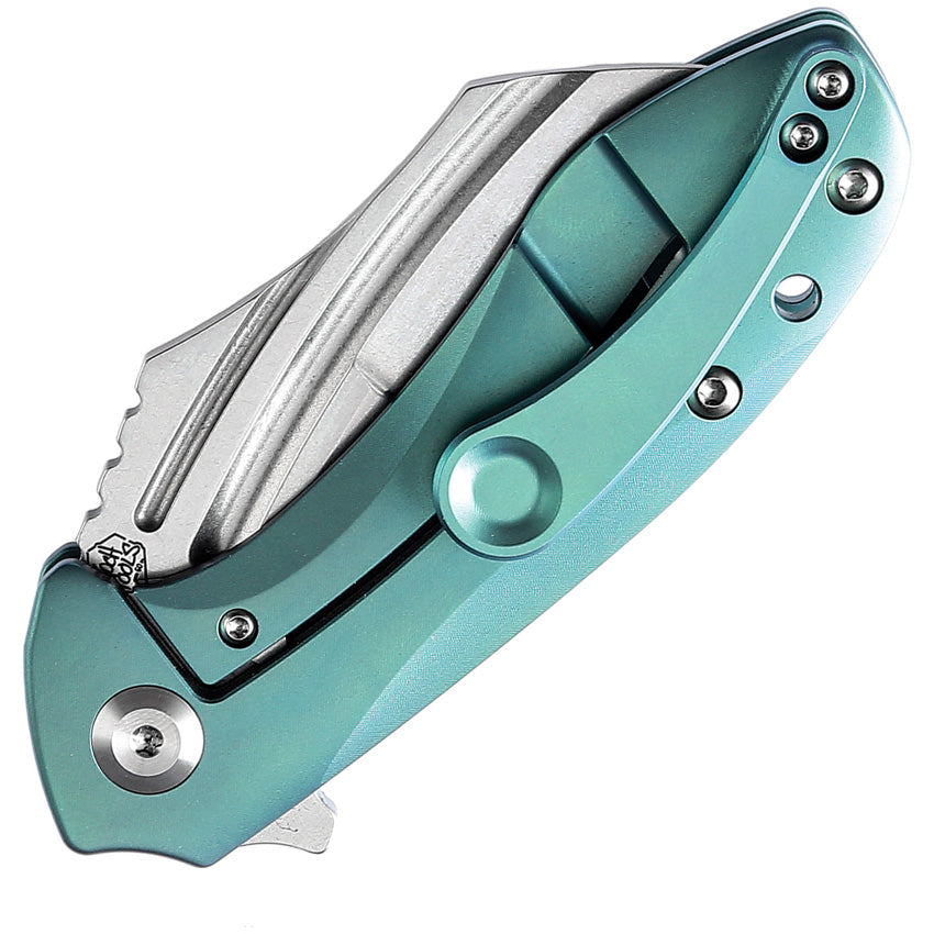 KTC3 Linerlock Green Ti - K1031A4