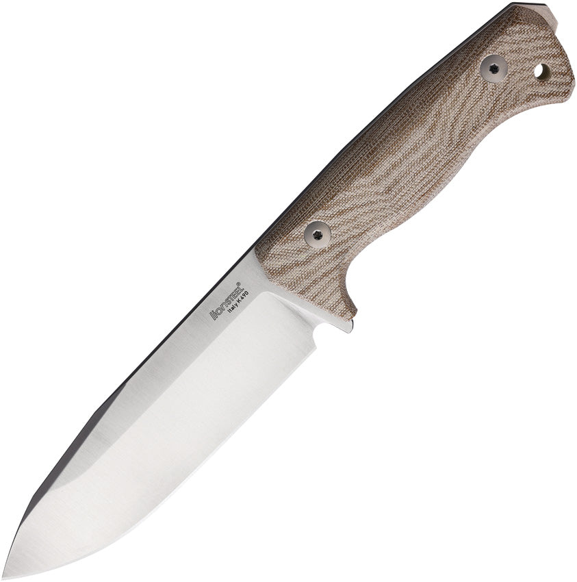 T6 Fixed Blade Natural Micarta - LSTT6CVN