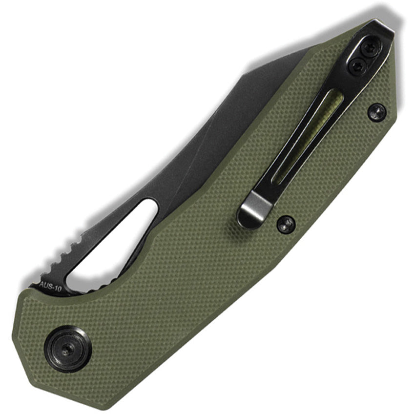 Vagrant Linerlock Black OD - KUB291E