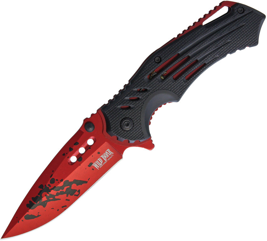 Linerlock Black/Red A/O - WB1022