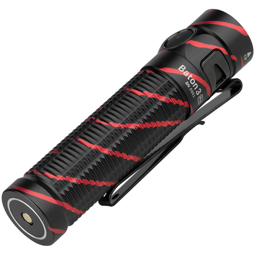 Baton 3 Pro Flashlight Lava - OLTBTN3PROBL