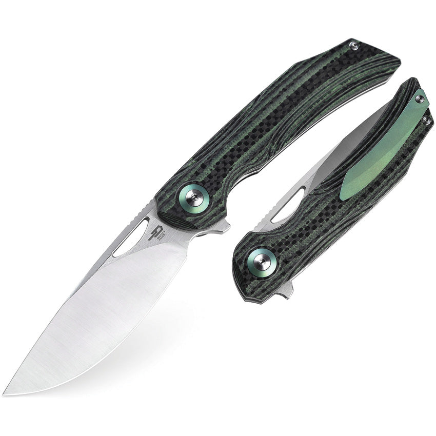 Falko Linerlock CF Green - BTKL01C