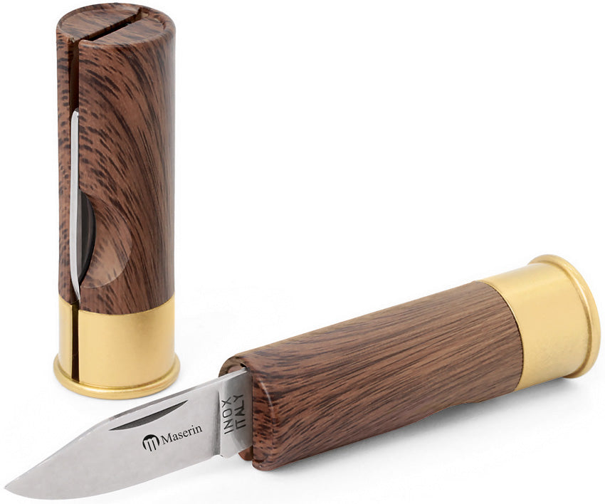 Shotgun Shell Knife Walnut - MAS70NC