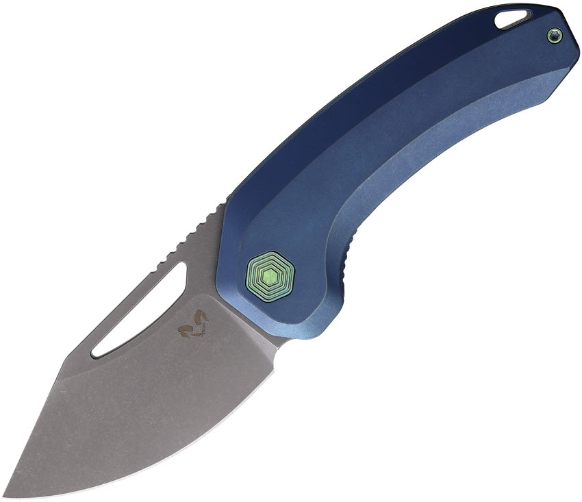 Anzu XL Linerlock Blue Ti - DMN016XLTBL2