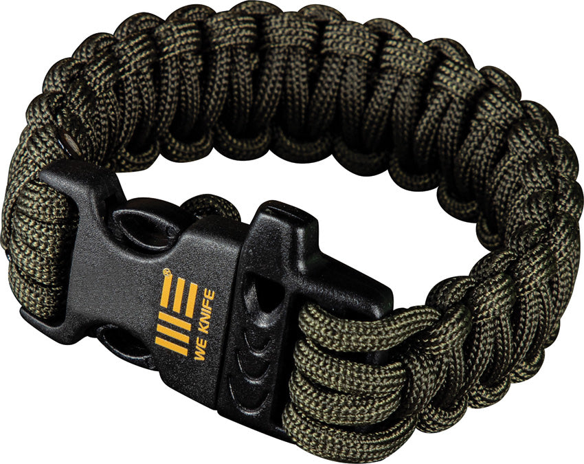 Paracord Bracelet Green - WEPCB