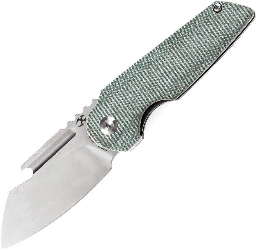 Rafe Linerlock Green Micarta - K2048A3
