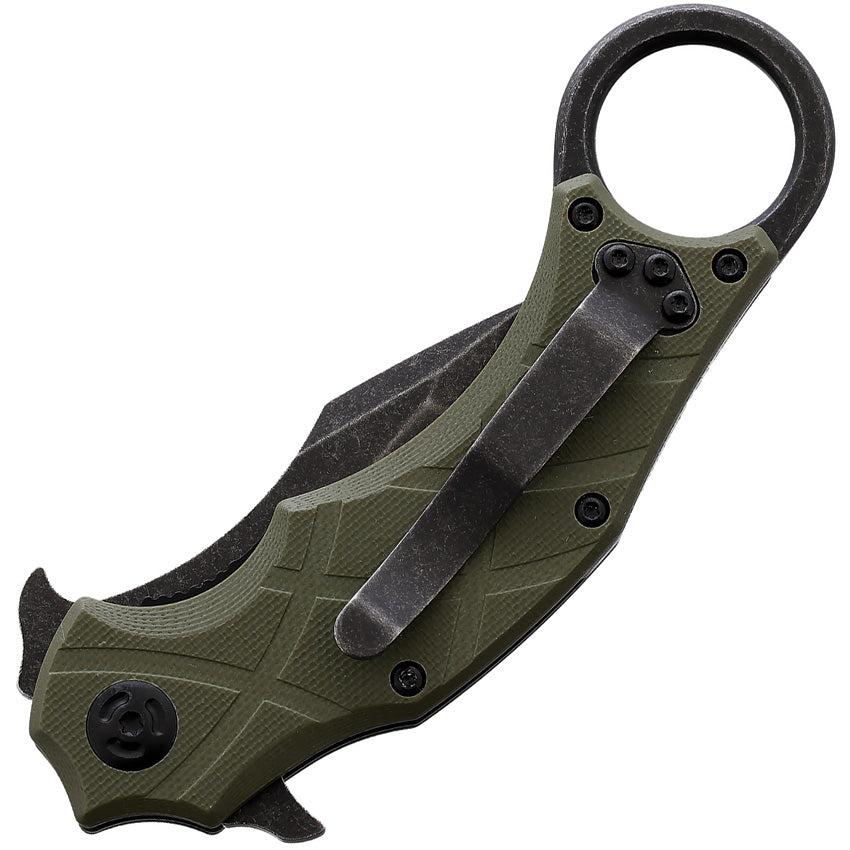 The Claw Linerlock Green - FE015