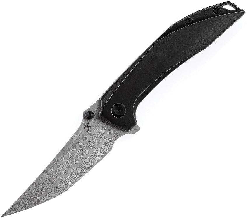 Baku Linerlock Black Damascus - K1056A5