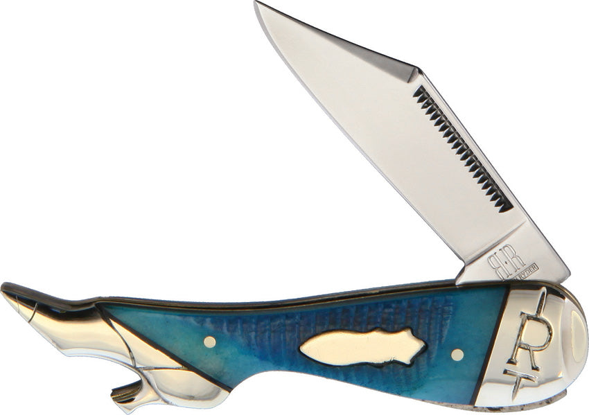 Black and Blue Leg Knife - RR2122
