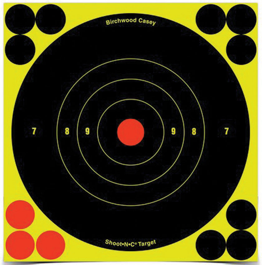 Shoot-NC 6in Bulls Eye Target - BDC34550