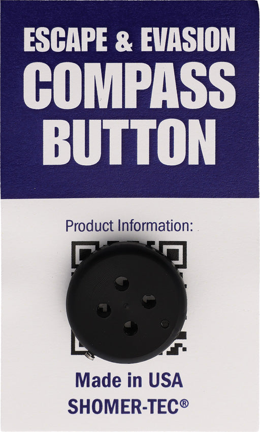 Compass Button Black - SHOCB1