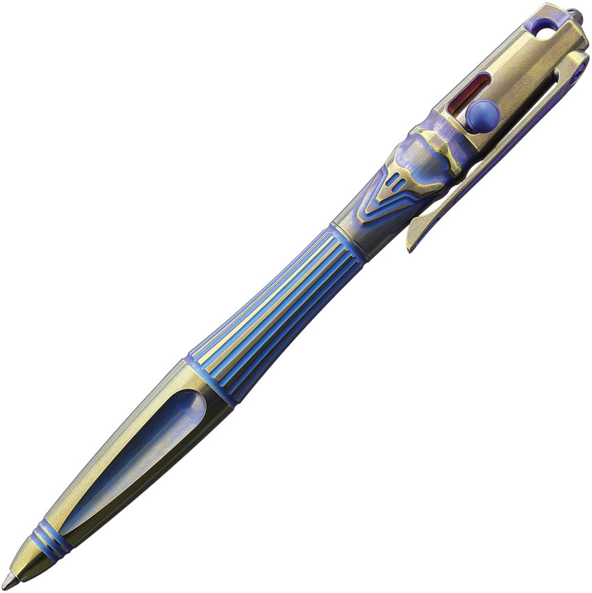 Titanium Pen Gold and Blue - RKTR02GB