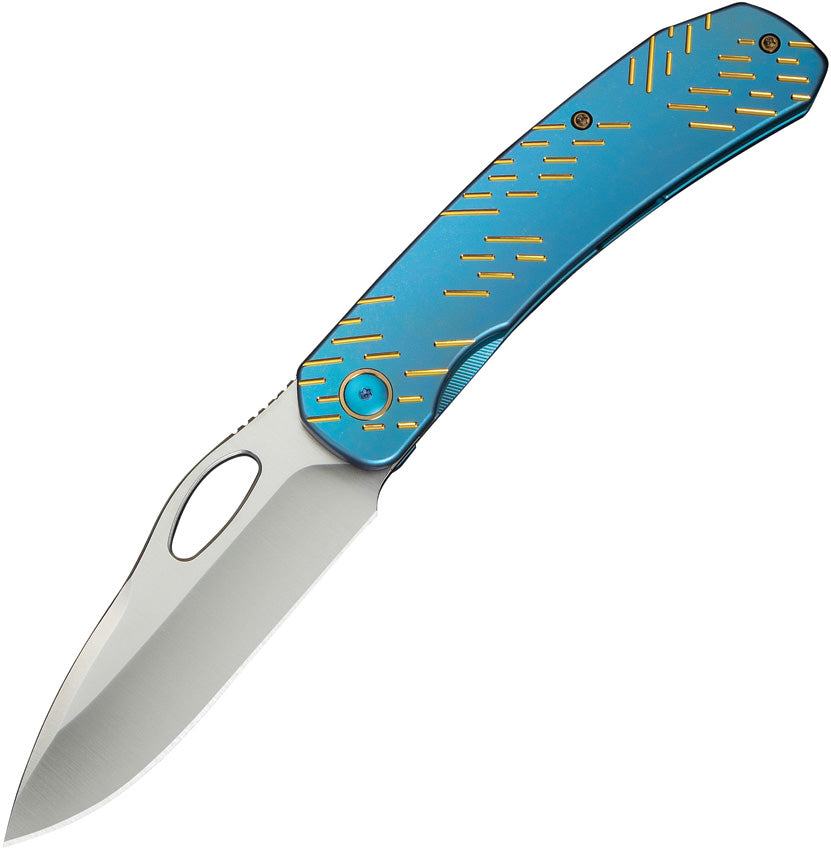 Inmate Framelock Blue Ti - WE23096B3