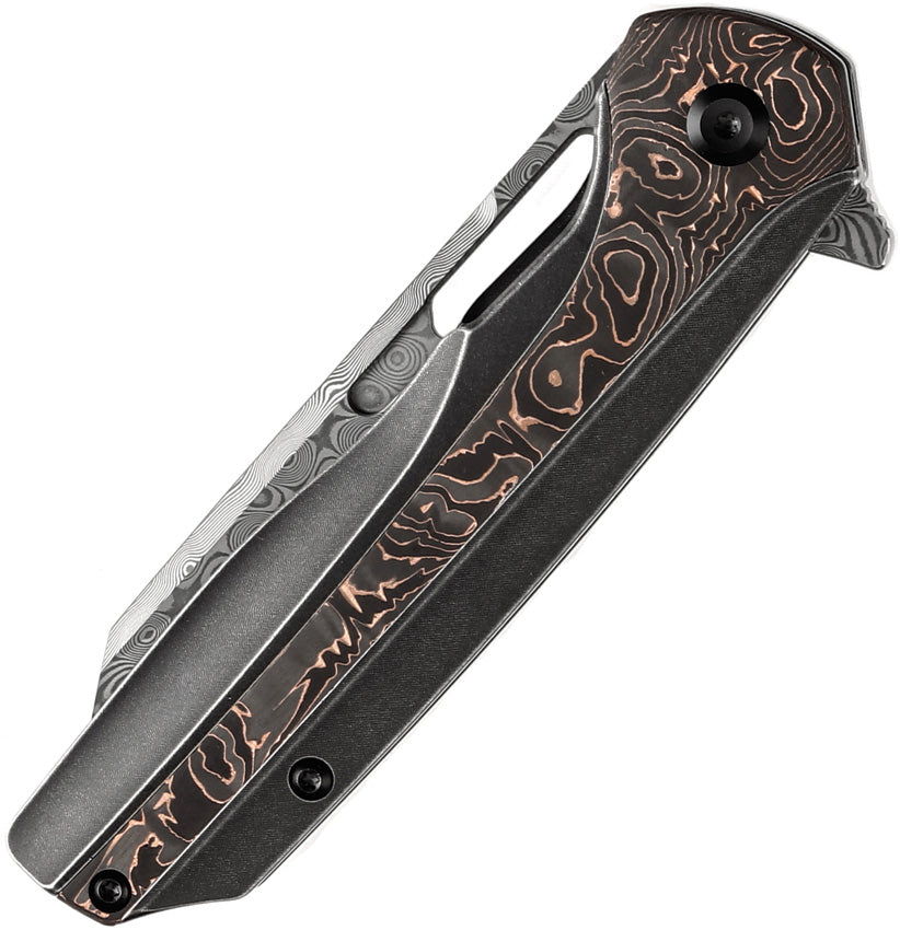 Shard Framelock Copp CF Dam - K1006C2
