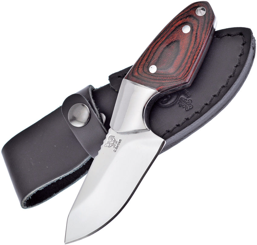 Fixed Blade Black Pakkawood - HR013PW