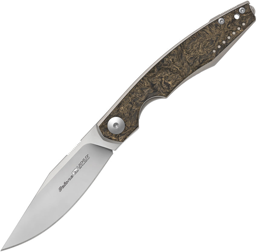 Belone Linerlock Gold CF - V5970TIFCG