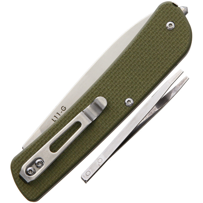 L11 Large Folder Green - RKEL11G