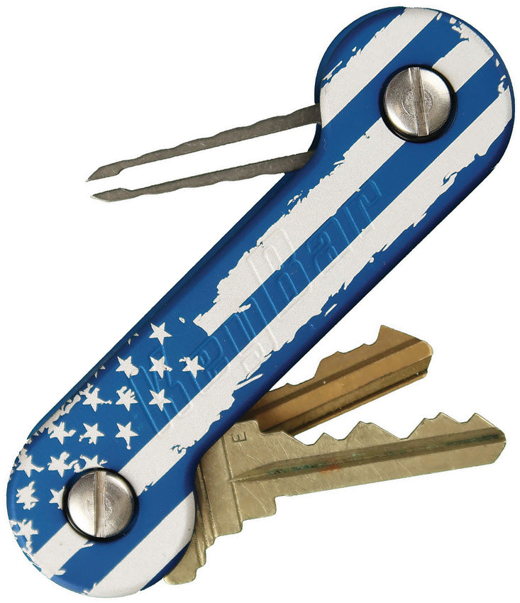 KeyBar Flag Aluminum Blue - KBR220