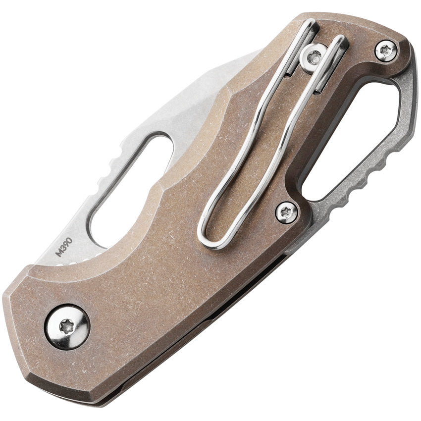 Isonzo Linerlock Clip Point TI - MKMFX03M3TBR