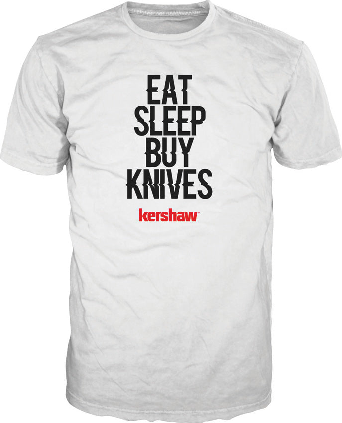 Eat Sleep Buy Knives T-Shirt M - KS2021M